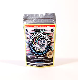Rainbow Straws (375mg) by VOODOO SOURS