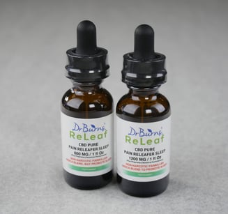 1:1 Pain ReLeafer Sleep (600mg CBD/600mg THC) by DrBurns ReLeaf