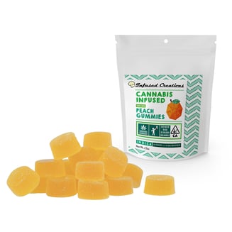 Peach - CBD [10pk] (100mg CBD) by Infused Creations