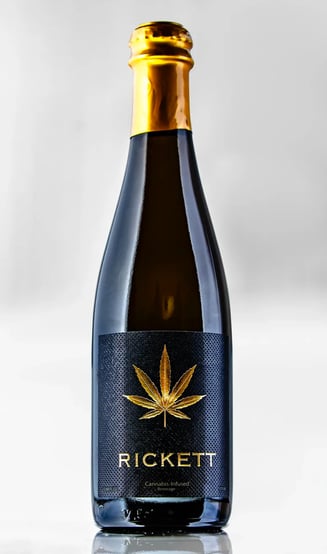Jolie Fleur Blanc [375ml] (10mg) by Rickett Brewing