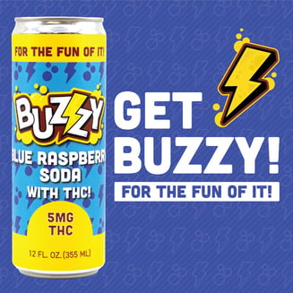 mg Blue Raspberry Soda