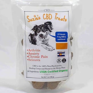 Apple [20pk] (80mg CBD) by Suzie's CBD Treats