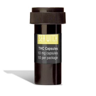 Night Capsules (6mg CBD/2mg CBN/2mg THC) by Sea Witch