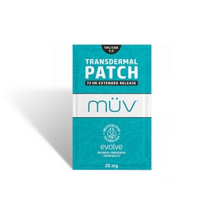 1:1 72-Hour Patch (10mg CBD/10mg THC) by MÜV