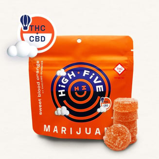 :1 Blood Orange [20pk] (100mg CBD/100mg THC)