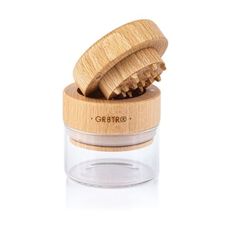 GR8TR w/ Clear Glass Jar Body - Beech