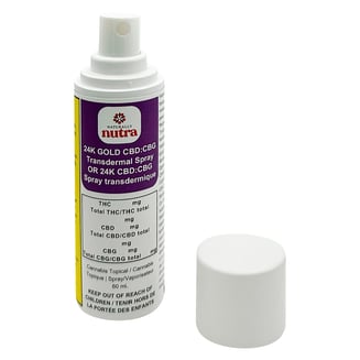 K GOLD CBD:CBG MAG + Hyaluronic Acid Transdermal Spray