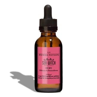 1:1 Ruby (75mg CBD/75mg THC) by Sea Witch