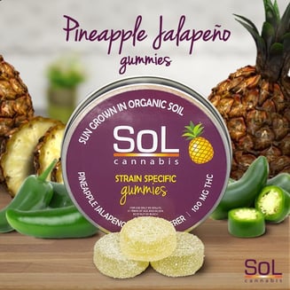 Pineapple Jalepeno (100mg) by SoL Cannabis