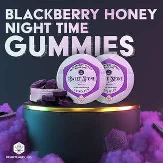 1:1:1 Blackberry Honey Night Time [10pk] (100mg CBD/100mg CBN/100mg THC)