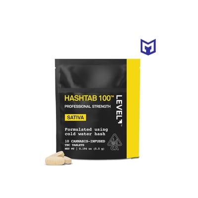 HASHTAB 100 Sativa [10pk] (1000mg)