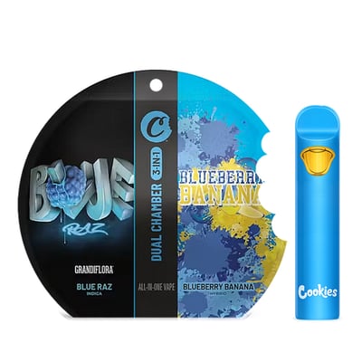 raz vape blueberry Shop Blue x Banana [1000mg] | Top Shelf Express x Enjoymint Delivered best selling pods Size:6ct Click & Puff -