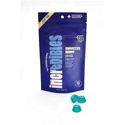 Image 1 for 5:1 Snoozzzeberry + CBN [10pk] (100mg THC/20mg CBN), a indica product