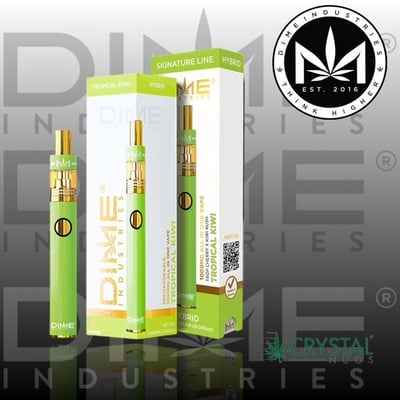 Shop Tropical Kiwi 1G All in One Device | Crystal Nugs Dispensary