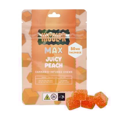 Shop Juicy Peach MAX [10pk] (500mg) | Vireo Health - White Plains