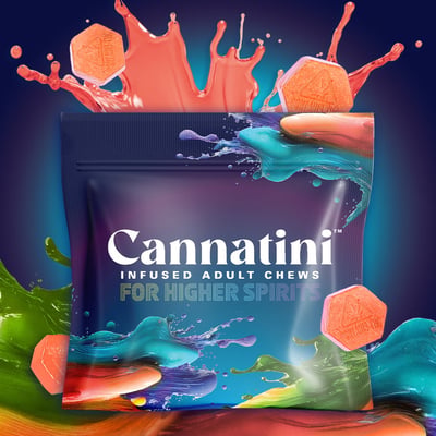 Shop 5mg 1:1 CBD:D9 Wild Strawberry Bellini 20pk | Full Harvest