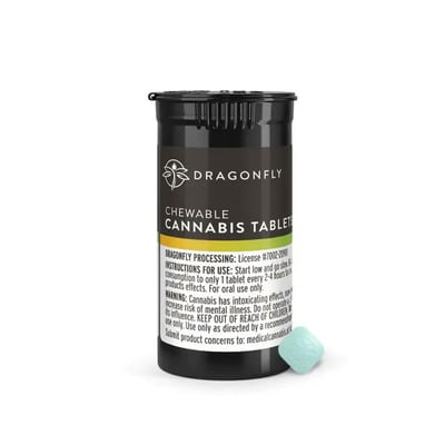 Mint 5mg 1:1:1 THC/CBD/CBG [40pk] | Dragonfly - UT
