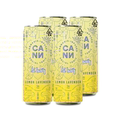 Lemon Lavender Hi Boy [4pk] (5mg THC per can)