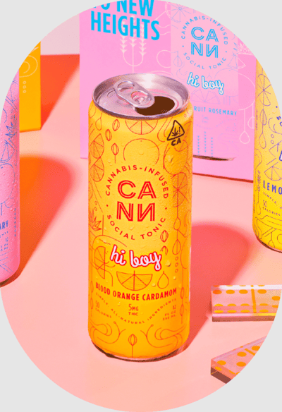 HEVE ヘイブ　Swan Grace BL Shop Blood Orange Cardamom Hi Boy [4pk] (20mg) | Velvet Cannabis