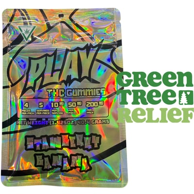 Shop Strawberry Banana [4pk] (200mg) | Green Tree Relief