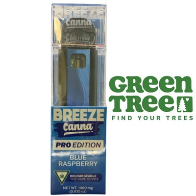 Shop Blue Raspberry - Synergy 1g PRO Vape Device — BREEZE Canna