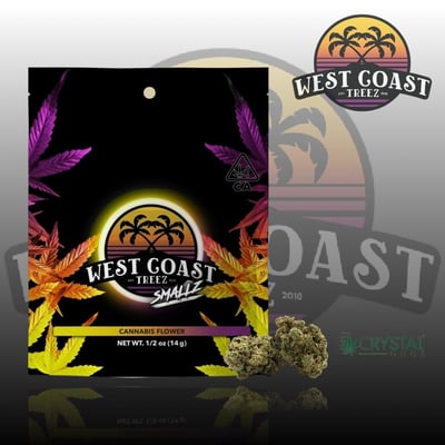 Shop West Coast Treez - Disco Smallz - [14g] Hybrid | Crystal Nugs