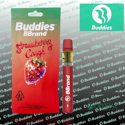 Shop Strawberry Cough [1000mg] | Crystal Nugs Dispensary Sacramento, CA