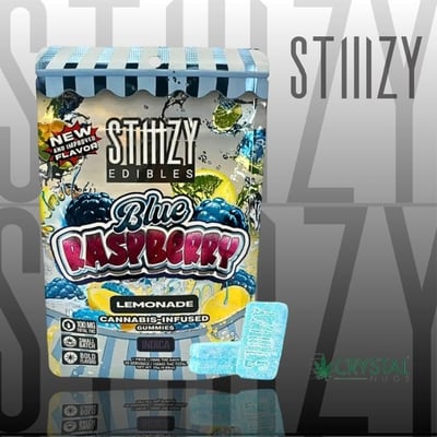 Shop Blue Raspberry Lemonade [10pk] (100mg) | Crystal Nugs