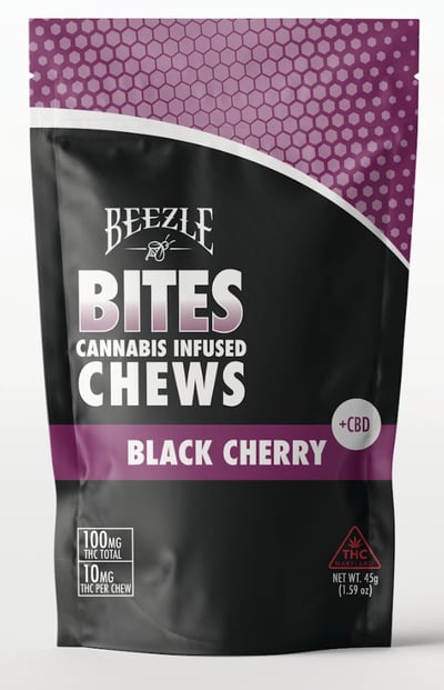 Shop 4:1 Black Cherry [10pk] (400mg CBD/100mg THC) | Sunburst