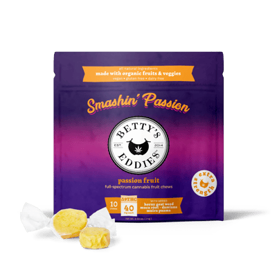 Image 1 for Smashin' Passion - Passion Fruit [10pk] (400mg THC), a sativa product