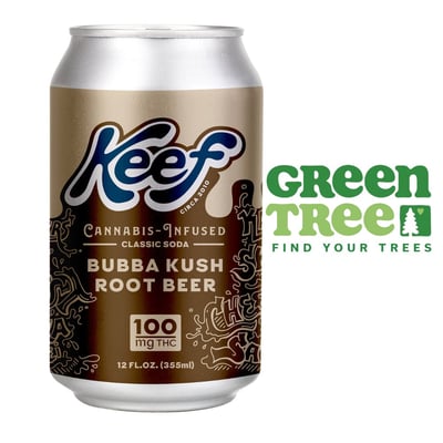 Shop Bubba Kush Root Beer [12oz] (100mg) | Green Tree Relief