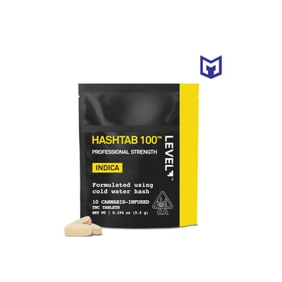 HASHTAB 100 Indica [10pk] (1000mg)