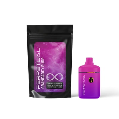 Shop Grand Daddy Purple - (1g) Disposable Vape (TAC: 87.82