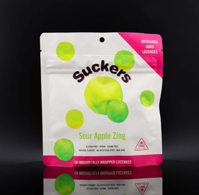 Shop Sour Apple Zing [10pk] (100mg) | Peake ReLeaf Dispensary