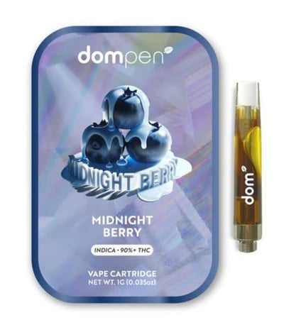 Shop Midnight Berry Cartridge (1g) | Peake ReLeaf