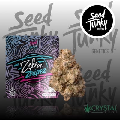 Shop Zebra Ztripez | Crystal Nugs Dispensary Sacramento, CA