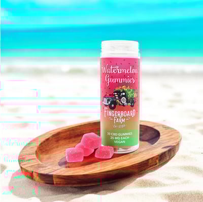 Image 3 for Watermelon CBD Gummies (25mg per piece), a cbd product