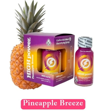 Shop Pineapple Breeze [4pk] (1000mg) | Haze Dispensary