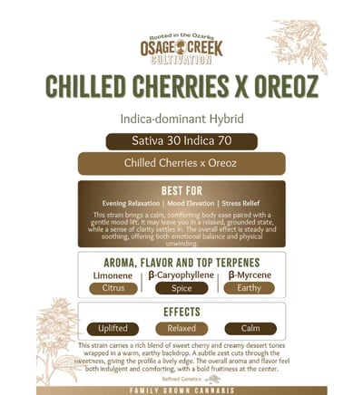 Shop Chilled Cherries x Cream Cookiez | Delta Cannabis Co