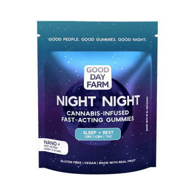 Shop Night Night (40mg THC/60mg CBD/50mg CBN) | Purspirit Cannabis