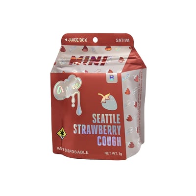 Shop Seattle Strawberry Cough [1000mg] | Dockside Cannabis - Green
