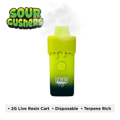 Shop Sour Gushers [2g] | The Happy Camper - Bailey Dispensary Bailey, CO