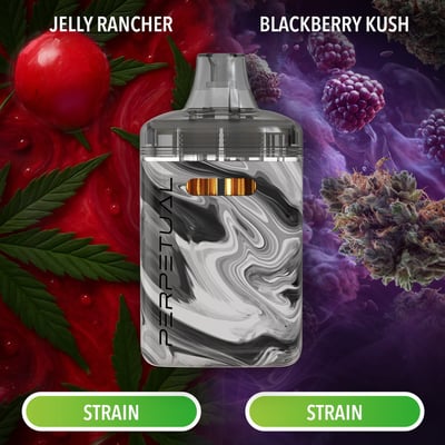 vape tac Shop Jelly Candy & Blackberry Kush - (2g) Disposable Vape (TAC: 90.64%)