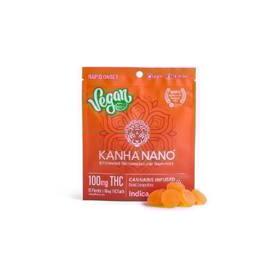 Shop Blood Orange Bliss Indica Nano Gummies 10 Count | Solful
