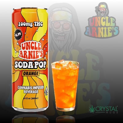 Shop Orange [12oz] (100mg) | Crystal Nugs Dispensary Sacramento, CA
