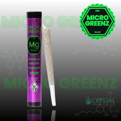 Shop Micro Greenz - TC Punch x Galaxy Runtz Preroll - [1g] Indica