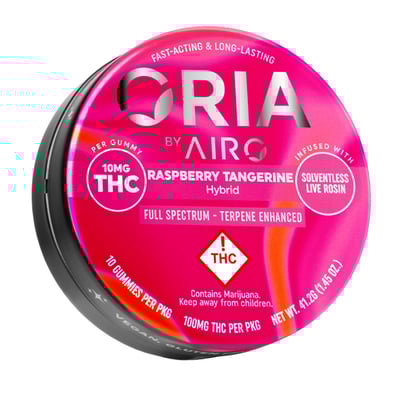 Image 1 for Raspberry Tangerine [10pk] (100mg), a hybrid product
