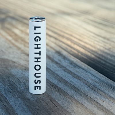 Shop Lighthouse 510 Battery Rechargeable - White | Budr - Vernon (Adult Use) Dispensary Vernon, CT Shop Lighthouse 510 Battery Rechargeable - White | Budr - Vernon (Adult Use) Dispensary Vernon, CT