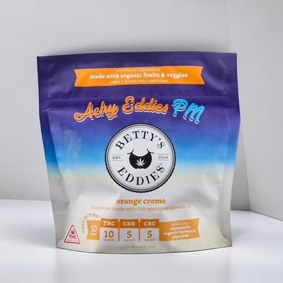 Shop Achy Eddies PM Orange Creme [10pk] (100mg THC/50mg CBN/50mg