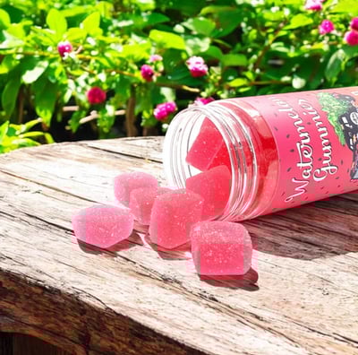 Image 2 for Watermelon CBD Gummies (25mg per piece), a cbd product
